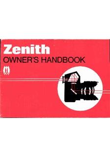 Zenith E manual. Camera Instructions.